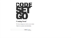Desktop Screenshot of codesetgo.com